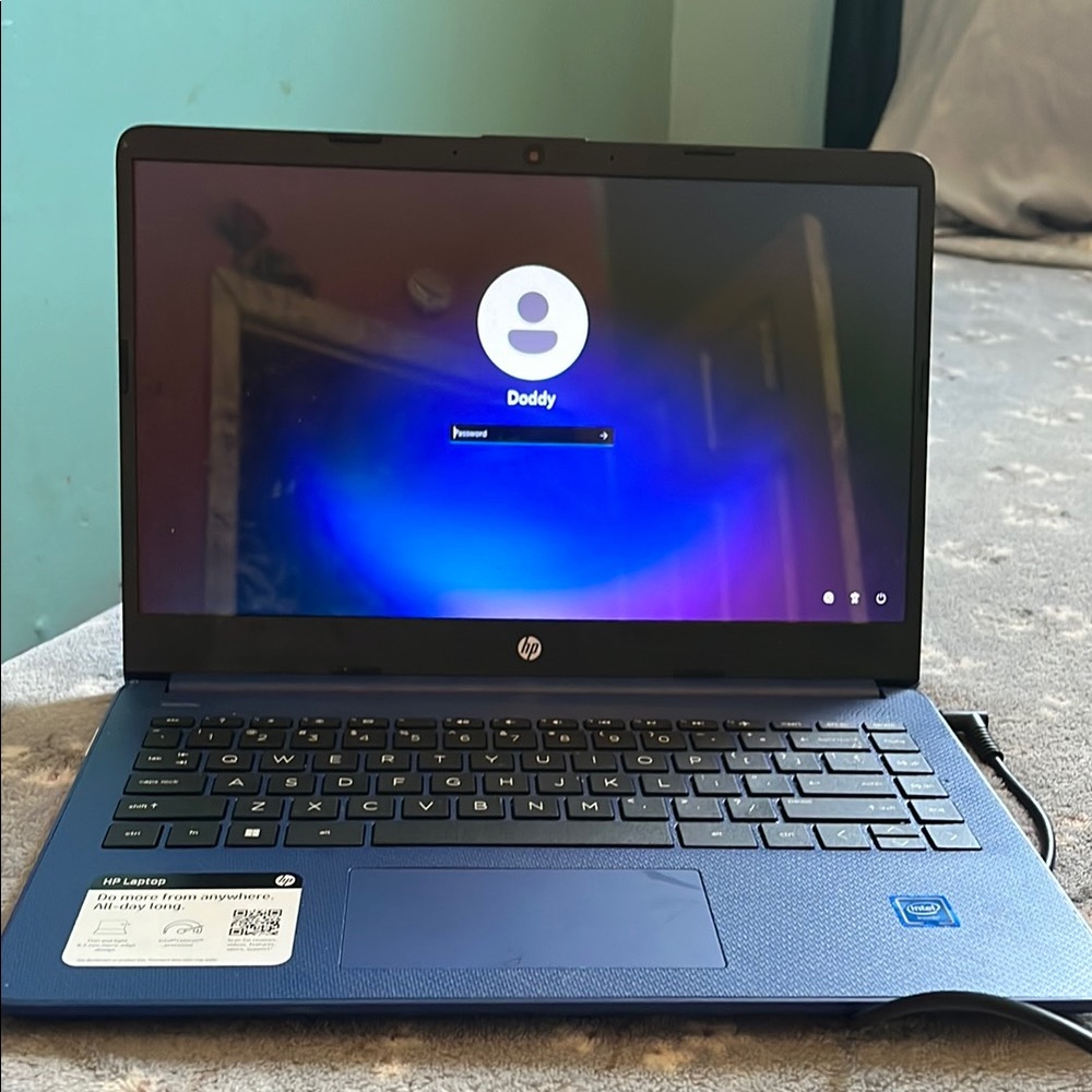 HP Laptop - Blue